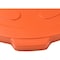 Global Industrial Flat Lid, Orange, Plastic, 22.75 in W/Dia 240465OR - alternate 3